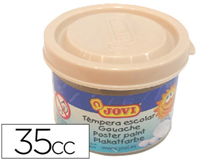 Bote 35 ml. témpera escolar Jovi carne